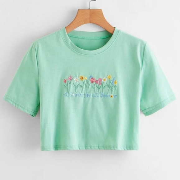 Romwe green top - Picture 3 of 6